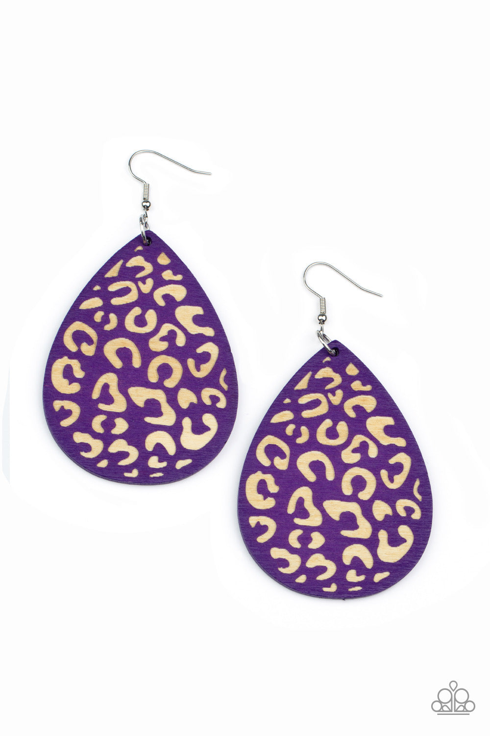 Suburban Jungle - Purple  Earrings Paparazzi