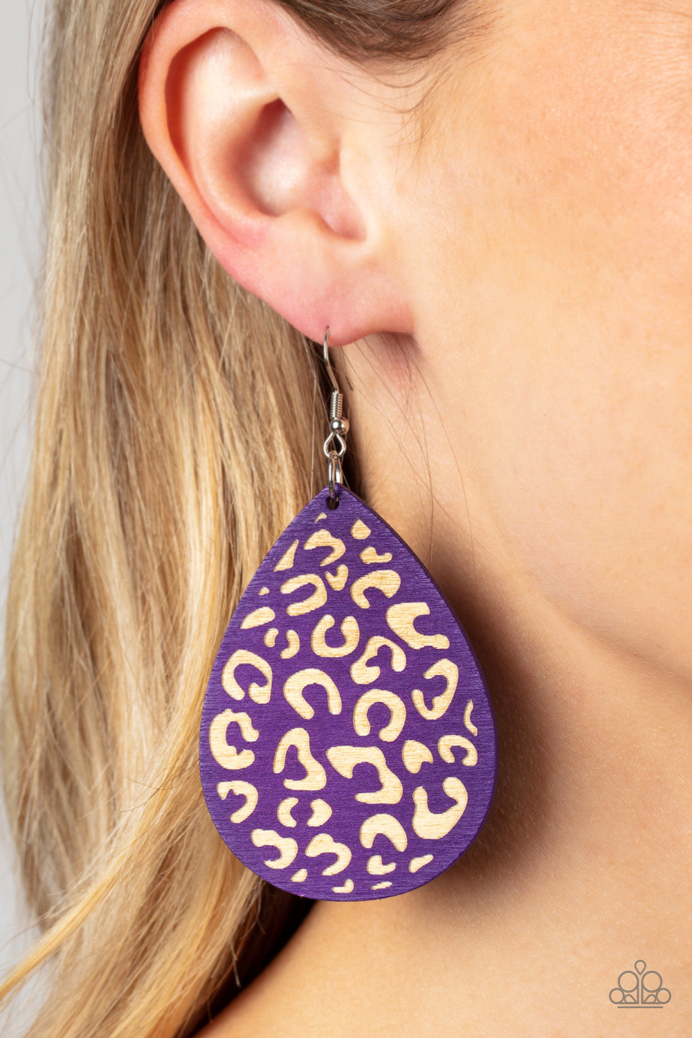 Suburban Jungle - Purple  Earrings Paparazzi